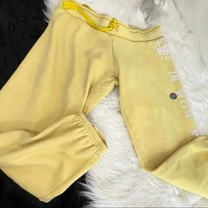 VS Pink Crop Sweatpants